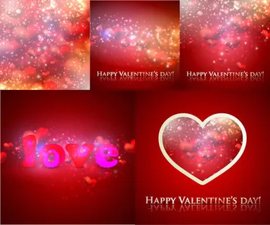 光点情人节背景