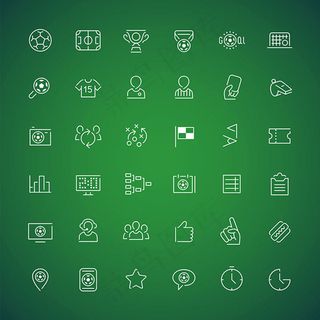 体育项目图标,免抠元素