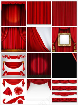 帷幕背景舞台