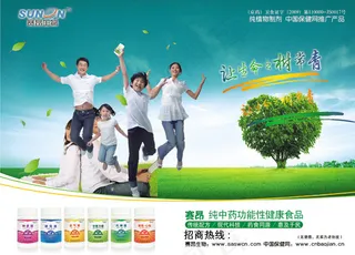 营养品海报