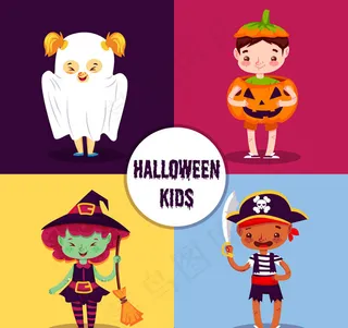 万圣节儿童设计