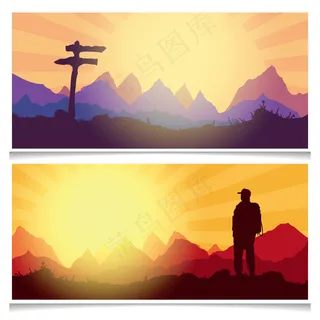 光效大自然风景