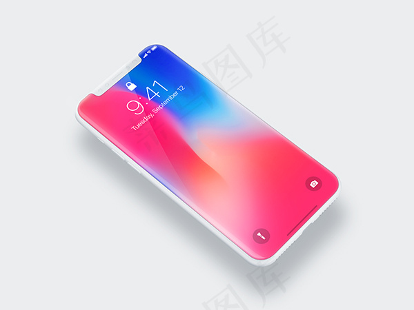 iPhoneX样机psd模版下载
