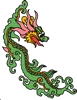 矢量彩色龙纹_27ai矢量模版下载