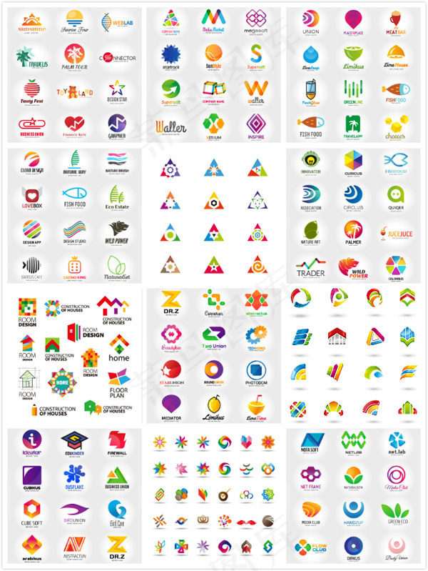 时尚企业LOGOeps,ai矢量模版下载