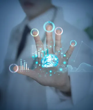 现代医学科技,背景元素