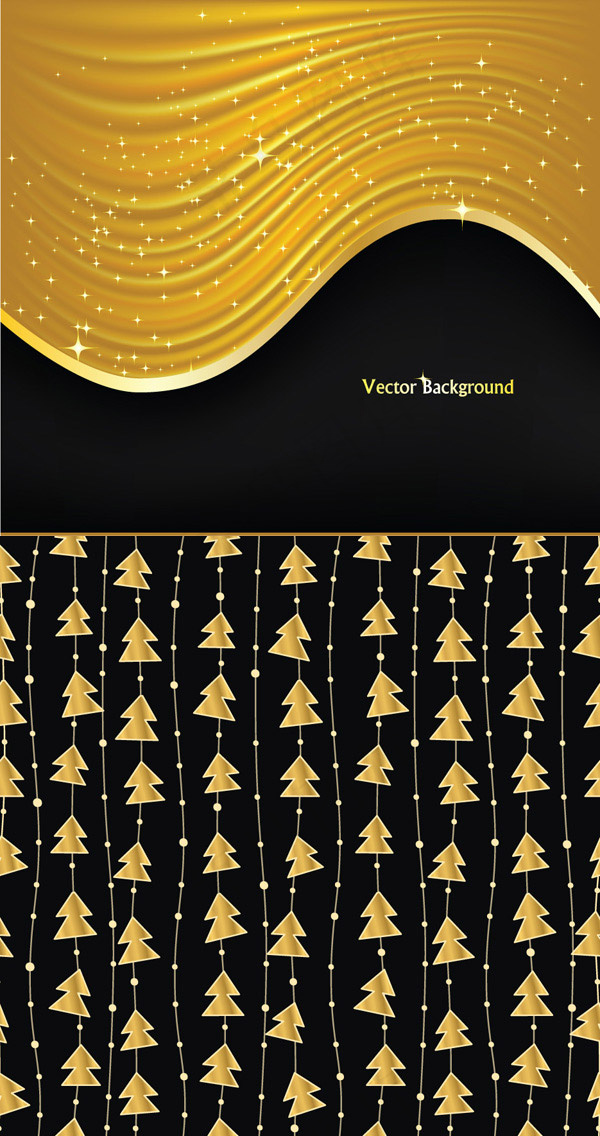 金色节日背景eps,ai矢量模版下载