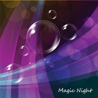 绚丽气泡背景04,背景元素