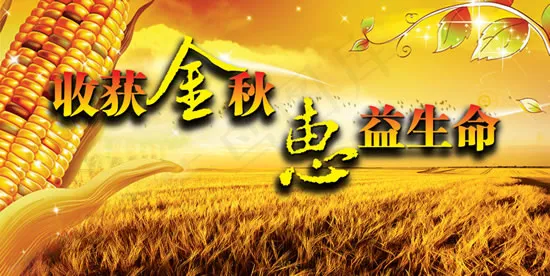 收获金秋PSDpsd模版下载