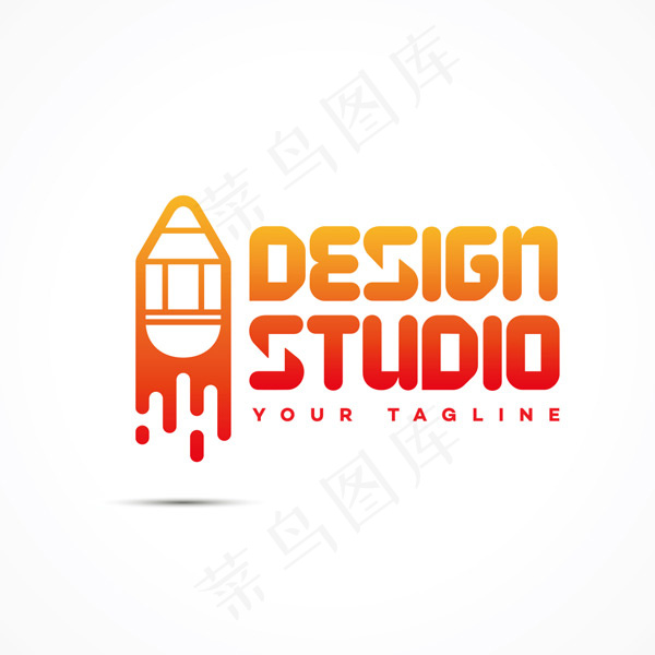 红色火箭logoeps,ai矢量模版下载