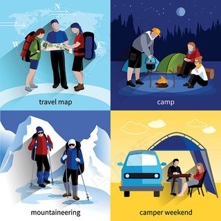 旅行的人物设计