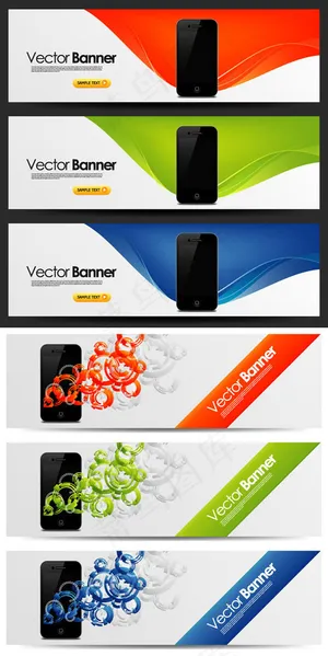 平板手机广告横幅