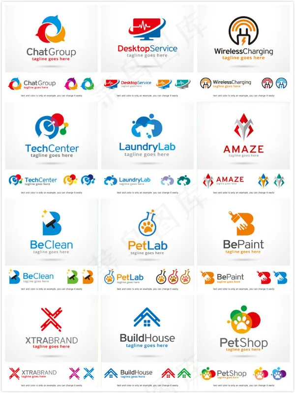 个性LOGO矢量eps,ai矢量模版下载