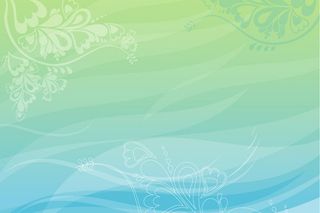 矢量蓝色花底纹