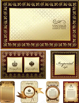 英伦风欧式花纹