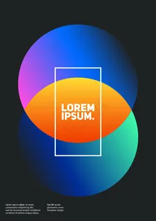 重叠几何流体图案 重叠几何流体图案