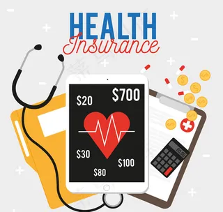 创意医疗保险元素