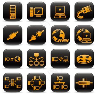 网络设备图标,免抠元素