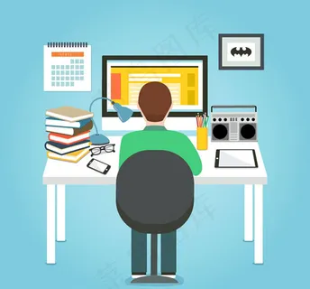 工作台前的男子