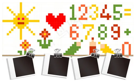 像素与宝丽莱照片