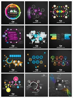 创意图表矢量 创意图表矢量