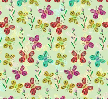 蝴蝶和花草背景 蝴蝶和花草背景