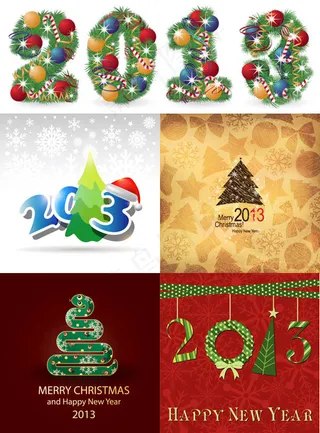 圣诞节元素背景