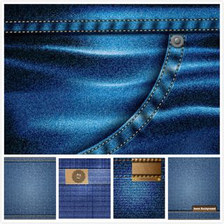 牛仔布底纹背景