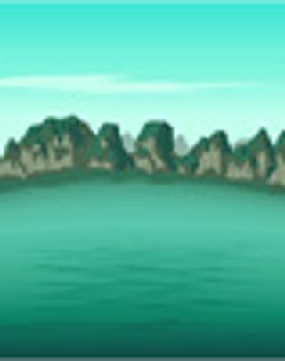 矢量风景背景_128,背景元素