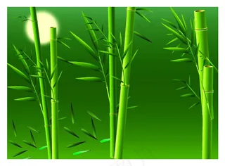 竹矢量素材