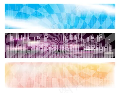 彩色科技背景,背景元素