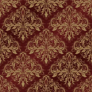 复古花纹无缝背景