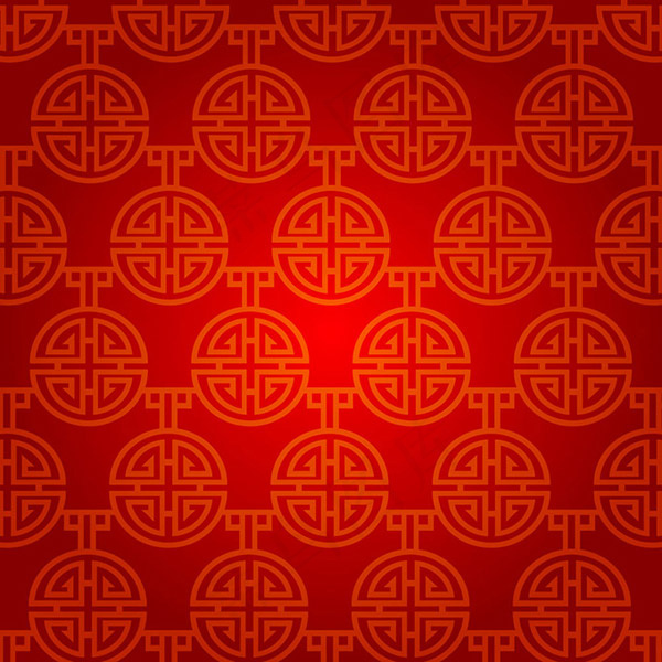 中国风传统图案eps,ai矢量模版下载