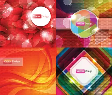 精美潮流背景,背景元素