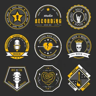 个性潮流标签,免抠元素