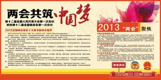 两会共筑中国梦