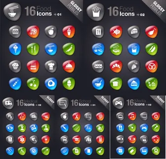 光滑软石图标,免抠元素