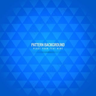 蓝色三角形背景