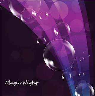 绚丽气泡背景03,背景元素