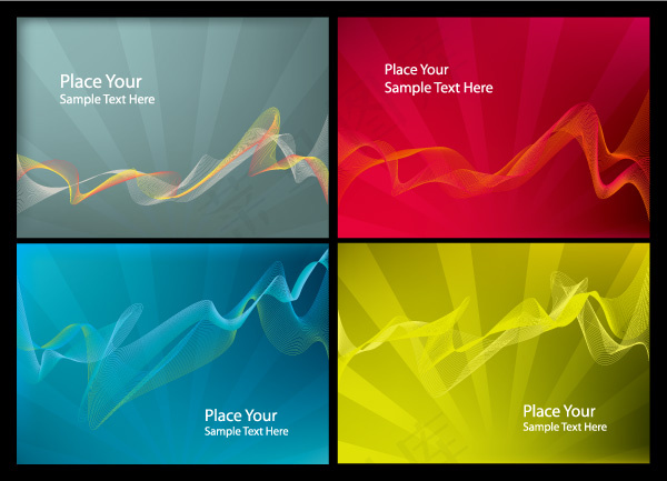 动感线条背景,背景元素