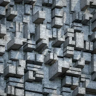 3D立体方块背景