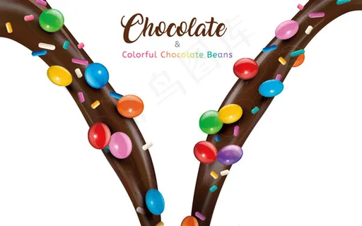 奶油巧克力矢量