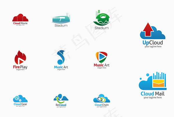 精美LOGO设计eps,ai矢量模版下载