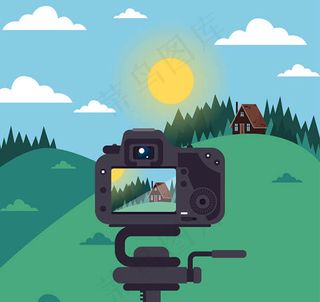 相机矢量图