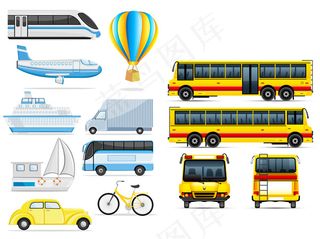 交通运输图标,免抠元素
