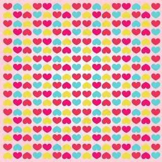 小爱心无缝背景