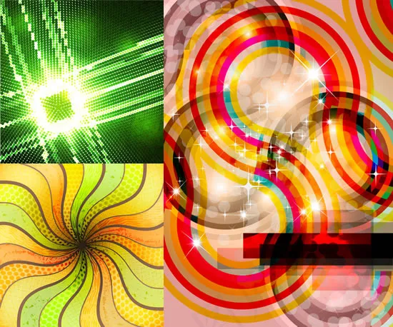 线条闪亮背景ai矢量模版下载