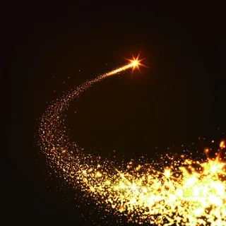 许愿星流星背景