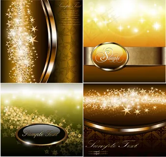 星光华丽背景矢量,背景元素