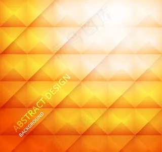 橙色菱形格背景